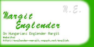 margit englender business card